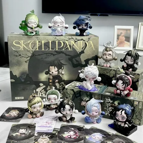 SKULLPANDA ACTION Series フィギュア 12体セット Serie Coleccionable Skullpanda: Juego Completo De 12 Piezas