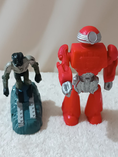 Lote De 8 Juguete Robot Promocion De Mcdonalds Y Burger King Varios (Usado)
