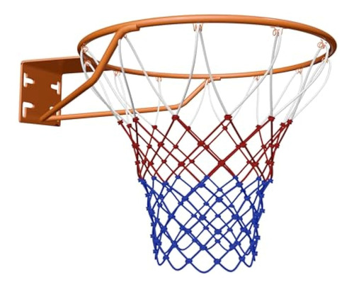 Thunderbay 18-inch Standard Basketball Rim, Two Nylon Nets