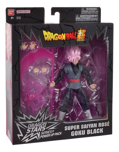 Figura Dragon Ball Super Goku Black Rose Power Up Bandai