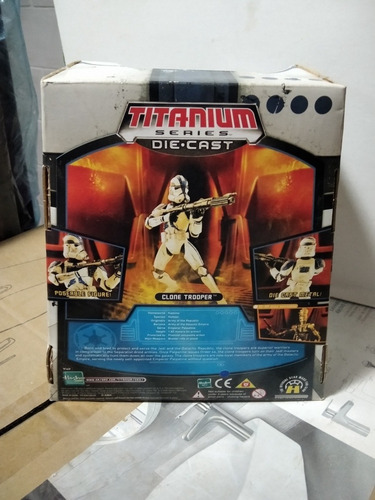 Clon Trooper / Titanium Serie / Die Cast (Usado)