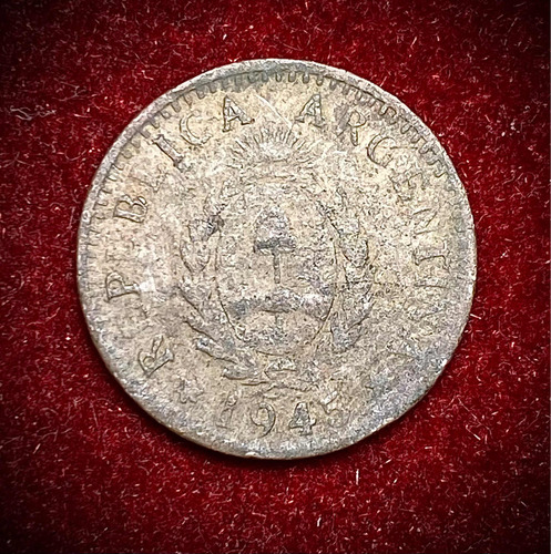 Moneda 1 Centavo Argentina 1945 Km 37 A Escasa