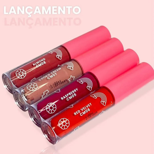 Batom Líquido Matte Melu Da Ruby Rose Cor Raspberry Cm05