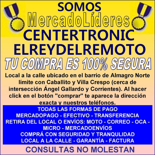 Imagen 2 de 10 de Control Remoto Aire Acondicionado Firstline Mktech Coventry