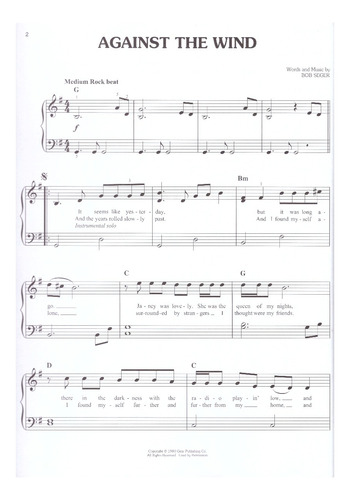 First 50 Popular Songs: You Should Play On The Piano (easy P