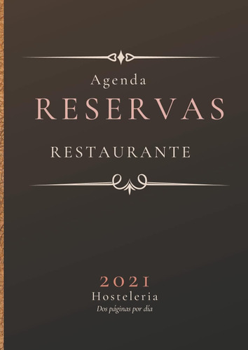 Libro: Libro Reservas Restaurante - Hostelería. Dos Paginas 