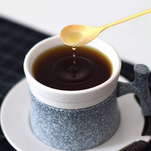 Cucharas Agitadoras De Té Helado Retro Postre Demitasse Espr