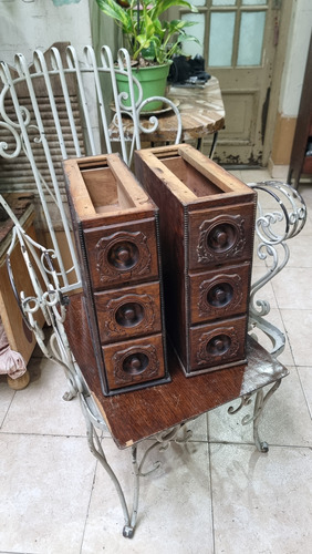 Antigua Cajonera Singer Original De Tres Cajones C/u (Usado)