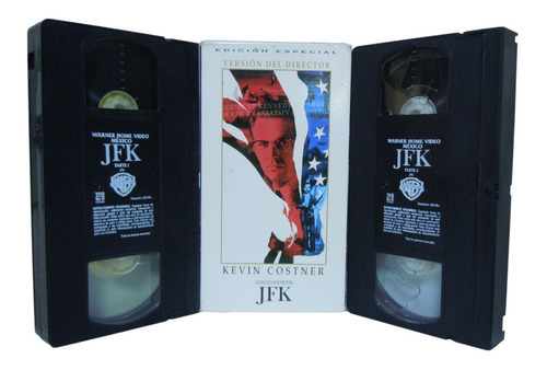 Jfk Kevin Costner Vhs Clásicos Vintage, Original Seminueva