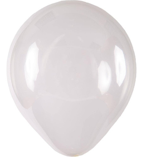 1 Unidade Balão Bexiga Extra Big 35 Pol (81cm) - Cores Cor Cristal