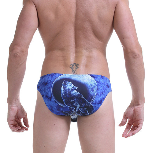 Calzoncillos Con Estampado Suave Y Transpirable Para Hombre