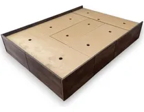 Comprar Cama De 2 Plazas C\u002F 6 Cajones Y 2 Bauleras