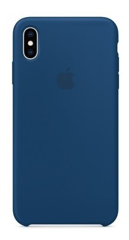 Carcasa Funda De Silicona Para iPhone XS Max Blue Horizon