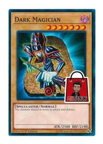 Dark Magician Mago Oscuro Anime Miltienda Yugioh 