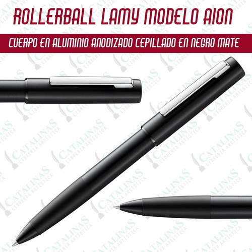 Roller Ball Marca Lamy Modelo Aion Microcentro