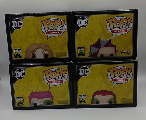 Funko Pop Dc Catwoman Penguin Riddler Poison Ivy (batman) (Usado)