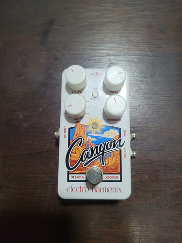 Pedal Electro-harmonix Canyon Delay Branco (Usado)