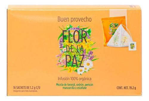  Té Flor De La Paz Buen Provecho 19.2g