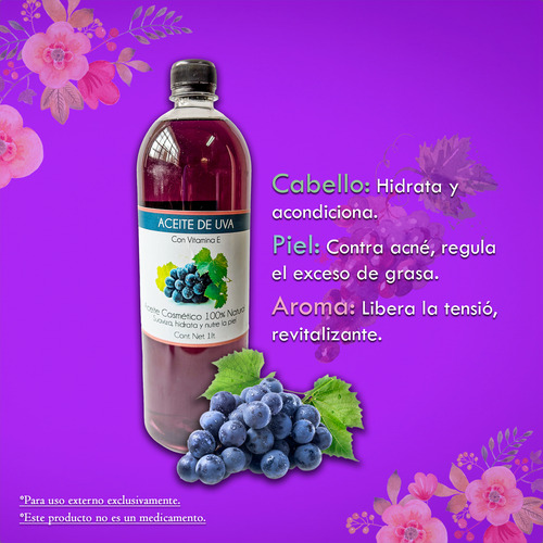 Paq 2 Litros Aceite Esencial Masaje Relajante Lab Rod Aromas