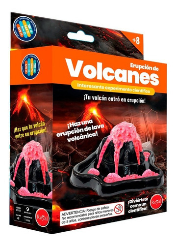 Volcanes Juego De Ciencia Pocket Royal +8 Años