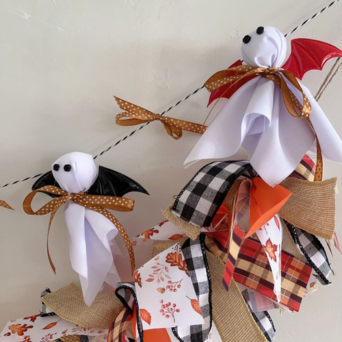 Nuevo Accesorio De Tela Para Halloween Con Diseño De Escena