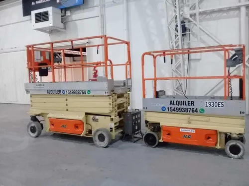 Alquiler De Tijera Plataforma Elevadora JLG -