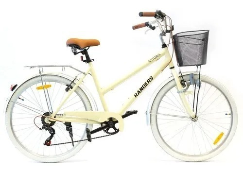 Bicicleta De Dama Paseo Rodado 26 Randers Bke726