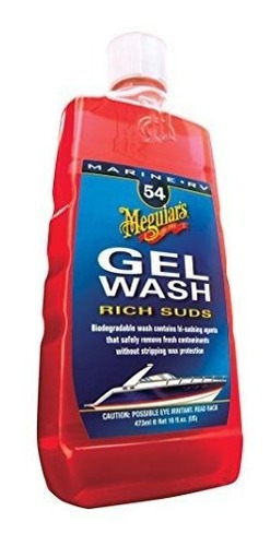 2 X Meguiar's M5416 Marine/rv Gel Wash - 16 Oz.