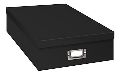 Pioneer Jumbo Scrapbook Storage Box, Negro, 14.75 Pulgadas X