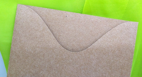 Imagem 4 de 5 de Envelope Lua 15x21- 45pç - Kraft - Convites Casamento
