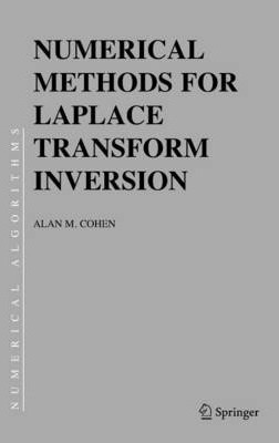 Libro Numerical Methods For Laplace Transform Inversion -...