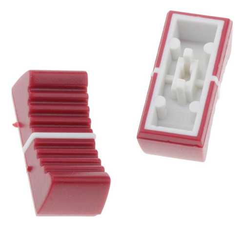Tapa Del Fader Del Mezclador Rojo