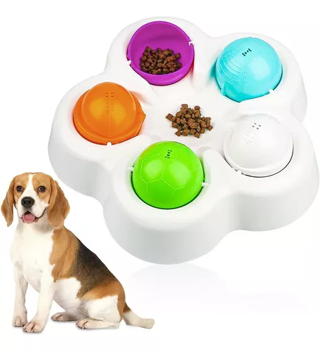Juguetes de rompecabezas para perros, juguetes interactivos para perros  grandes, medianos y pequeños, juguetes de enriquecimiento para perros