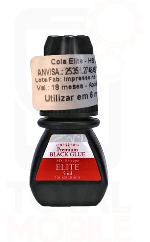 Imagem 7 de 8 de Cola Elite Hs-10 5ml Alongamento Cílios Premium Black Glue