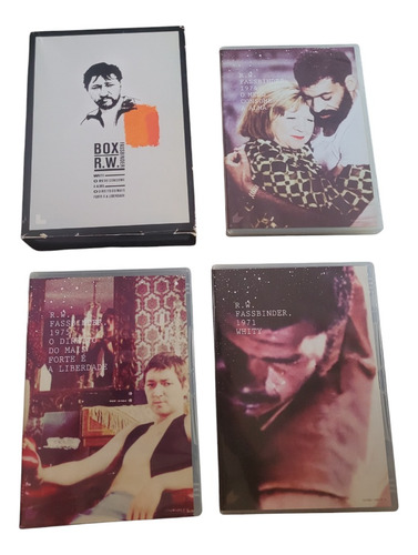 Box 3 Dvds Fassbinder Wity Medo Consome Alma Direito Forte (Usado)