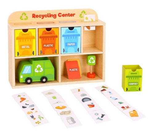 Imagen 1 de 4 de Recycling Centre - Juego Centro De Reciclaje