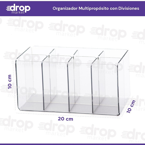 Imagen 3 de 9 de Organizador Escritorio Lapicero Porta Lápices 8 Divisiones
