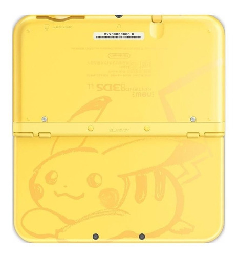 Nintendo New 3DS XL Pikachu Yellow Edition color amarillo