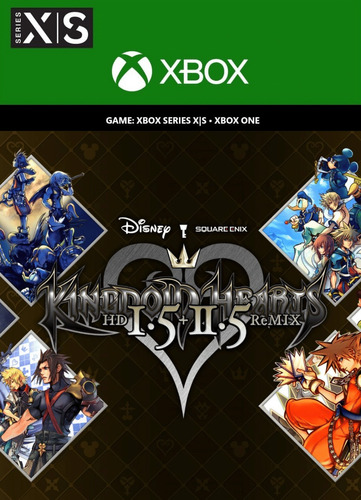 Kingdom Hearts Hd 1.5 + 2.5 Xbox One Series X/s Digital Arg