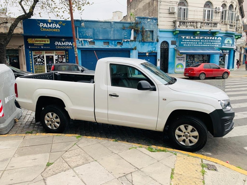 Imagen 2 de 12 de Volkswagen Amarok Cabina Simple Trendline 4x2 Escucho Oferta