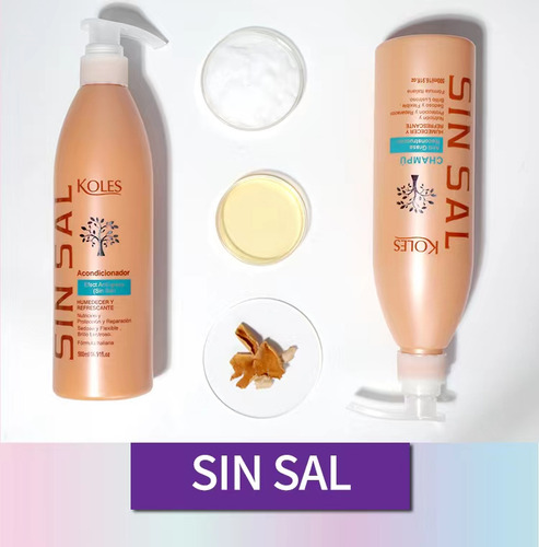 Shampoo Y Acondicionador Koles Venta Al Mayor 1/2 Litro