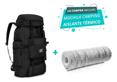 Mochila Mochilero 70 Litros Reforzada Viaje Camping Trekking Color