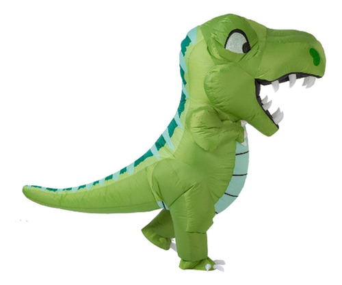 Disfraz Inflable Divertido De Dinosaurio De Cuerpo Completo,