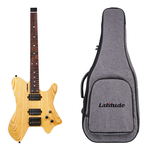 Latitude Cardinal Guitarra Electrica Sin Cabeza 6 Cuerda