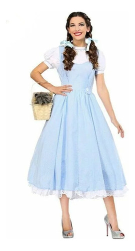 Disfraz De Alice Para Cosplay De Mariquita, Vestido De Lolit