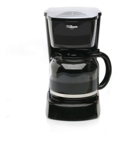 Imagen 3 de 10 de Cafetera Liliana Cofix Ac960 Negra De Filtro 1.8lts 220v