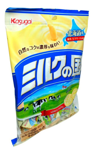 Bala De Leite Milk No Kuni Kasugai 125g - Origem Japao
