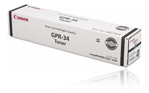 Recarga Toner Canon Gpr34 Negro