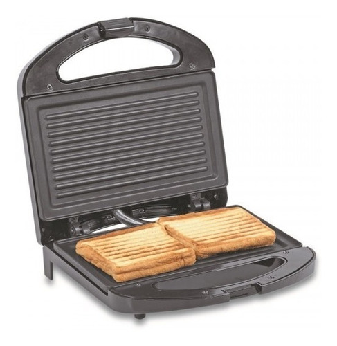 Sanduchera Panini Nex Grill Antiadherente Nueva Negra