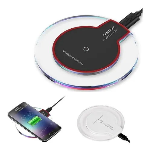 Cargador Inalambrico Wireless Qi Universal iPhone Samsung LG